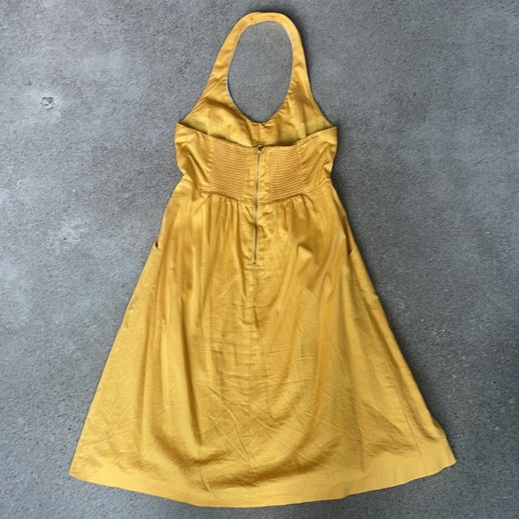 🌞Sunshine Yellow Halter Dress - Picture 2 of 5